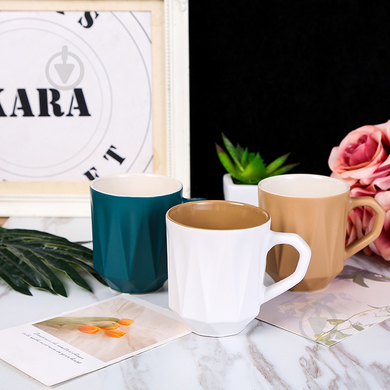 Чашка Vittora Сдержанная грань 250 мл VT-C-87250 - фото 2 Чашка Vittora Сдержанная грань 250 мл VT-C-87250 - фото 2