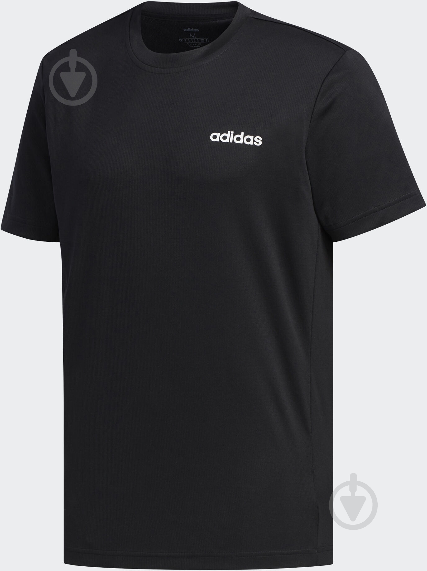 Футболка Adidas M D2M PL TEE FL0286 р.2XL черный - фото 1