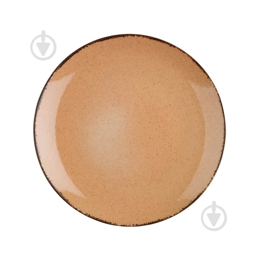 Тарілка десертна Kutahya Colorx 21 см помаранчева - фото 1