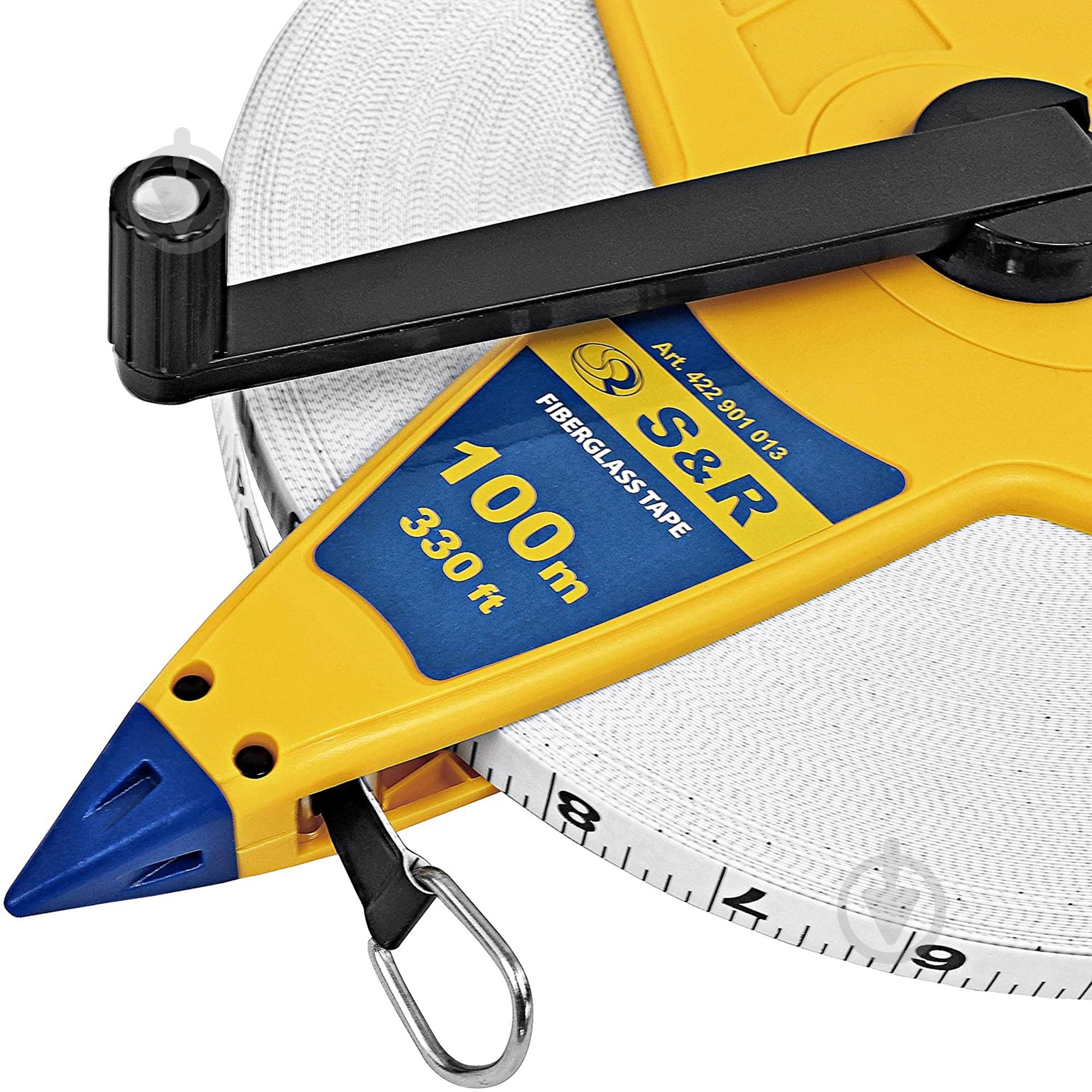 Рулетка S&R Fiberglass Tape 422901013 100  м x 10  мм - фото 2