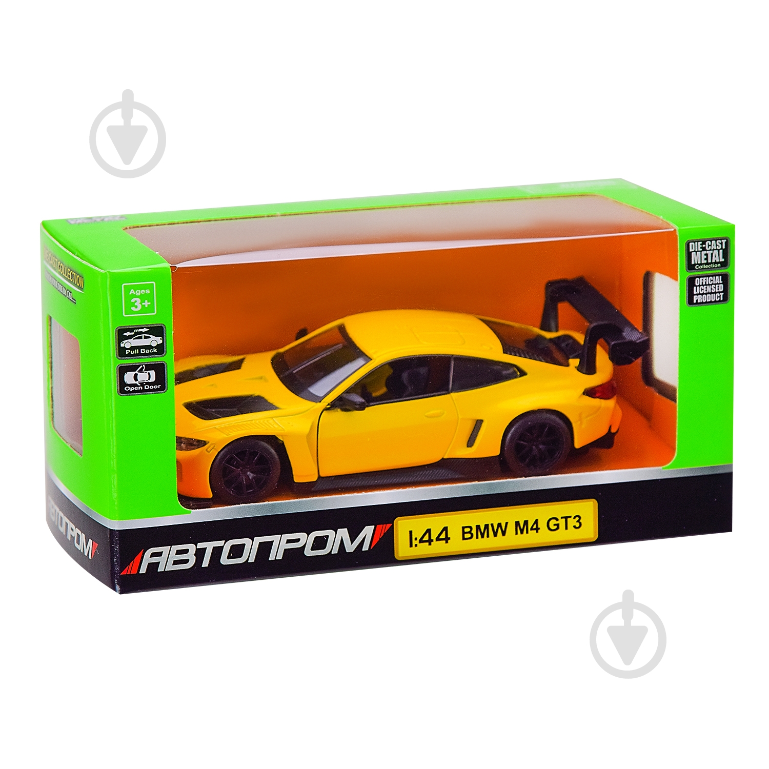 Автомодель Автопром 1:43 BMW M4 GT3 4377 - фото 2