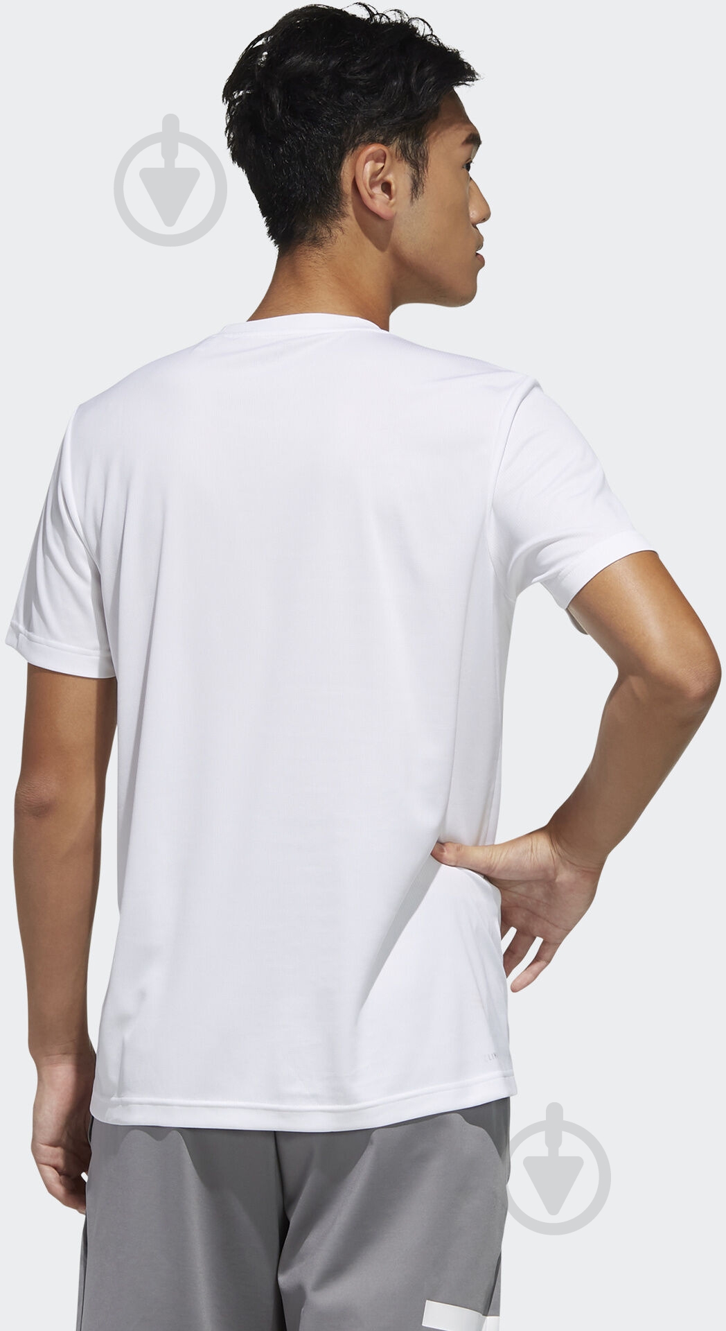 Футболка Adidas M D2M PL TEE FL0288 р.XL белый - фото 5