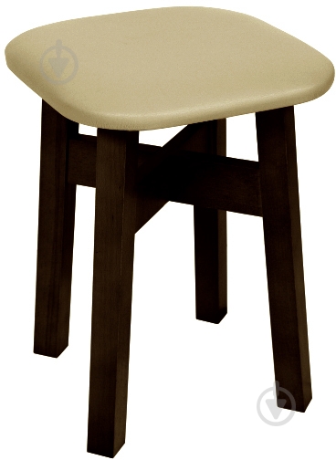 Табурет Мелитополь мебель Нарва бежевий / венге - фото 1