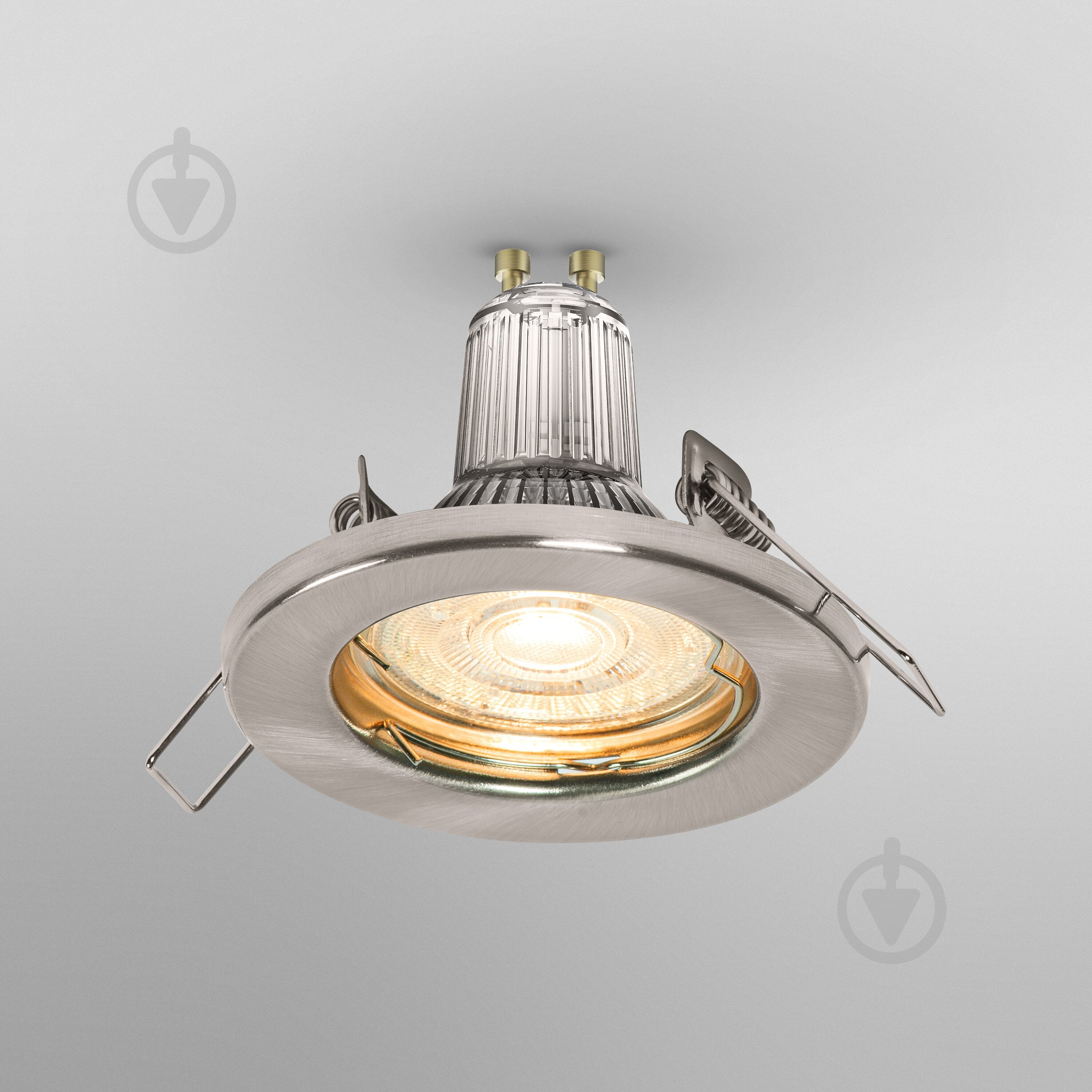 Світильник вбудовуваний (Downlight) Ledvance Spot Essential 3 x 2,6 Вт GU10 2700 К нікель матовий - фото 6