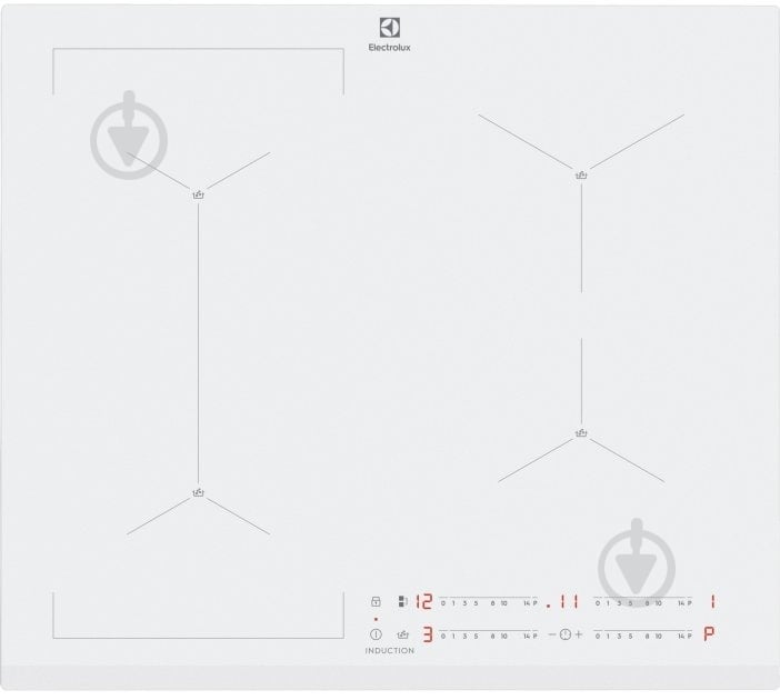 Варочная поверхность индукционная Electrolux EIS62449W - фото 1