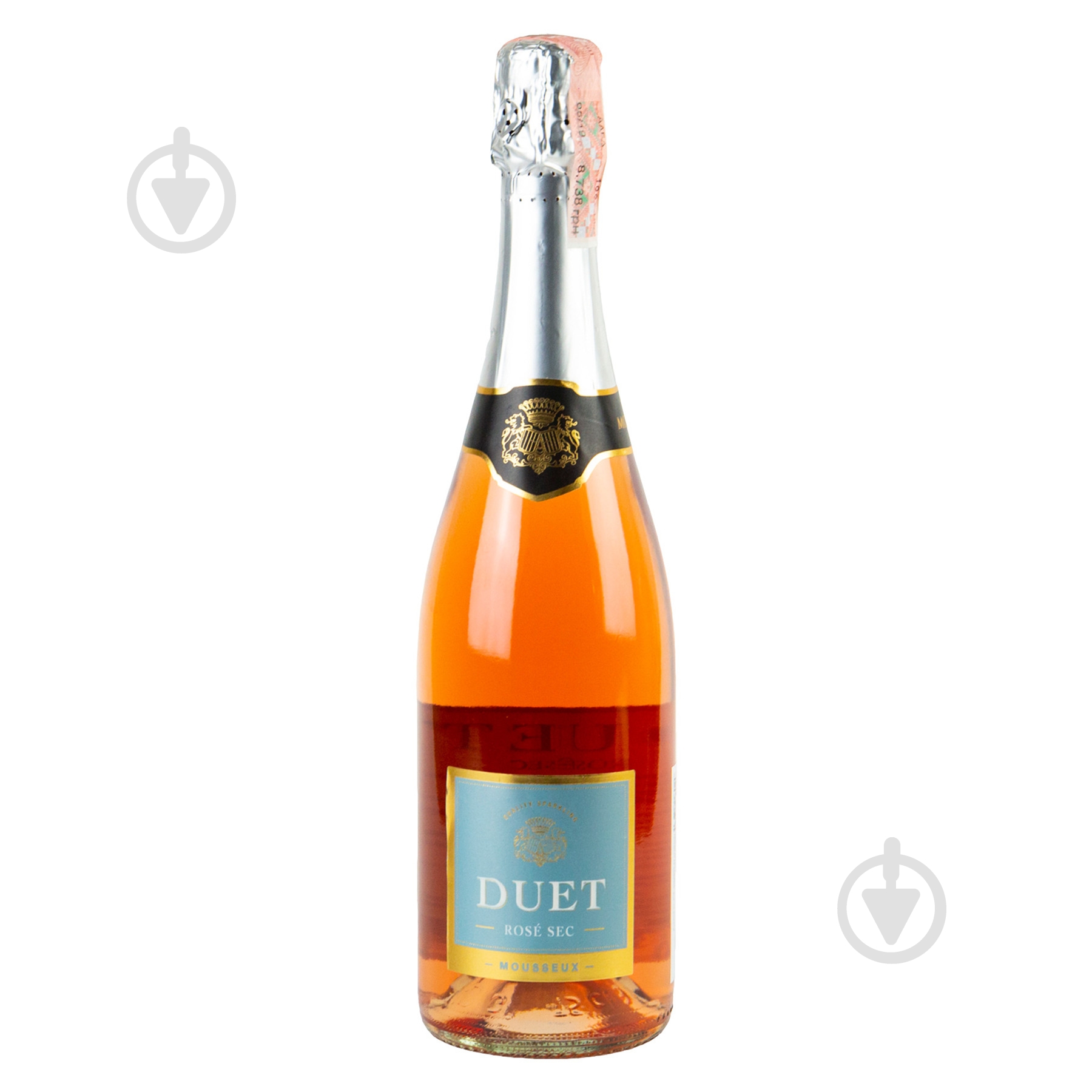 Вино игристое Duet Sec Rose розовое сухое 0,75 л - фото 1 Вино игристое Duet Sec Rose розовое сухое 0,75 л - фото 1