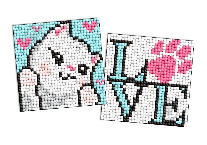 Алмазная мозаика Милая кошечка Ideyka - фото 1