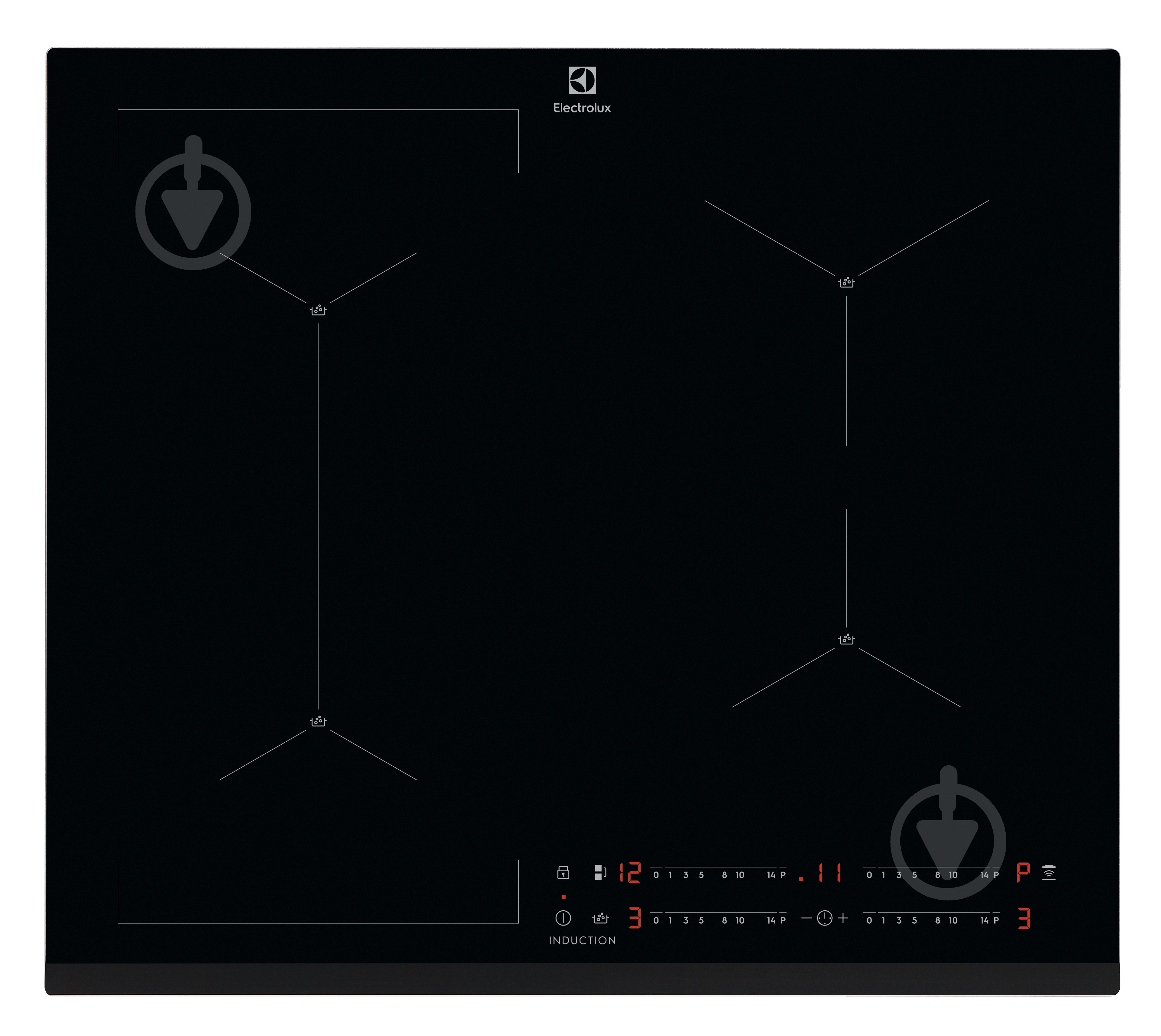 Варочная поверхность индукционная Electrolux EIS62449 - фото 1
