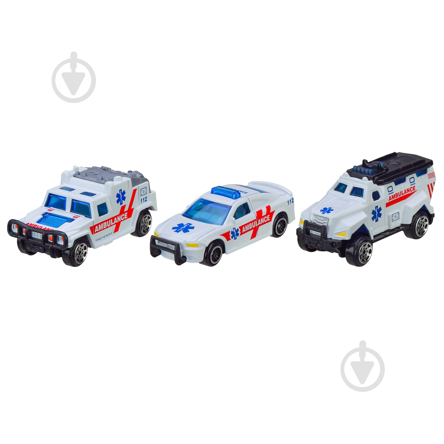 Набор металлических машин Автопром 1:64 AP7490 - фото 5
