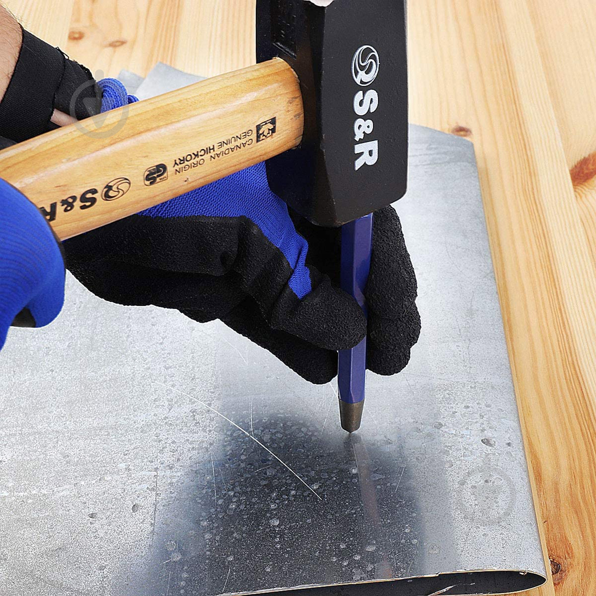 Набор зубил и пробойников S&R 282283012 - фото 6 Набор зубил и пробойников S&R 282283012 - фото 6