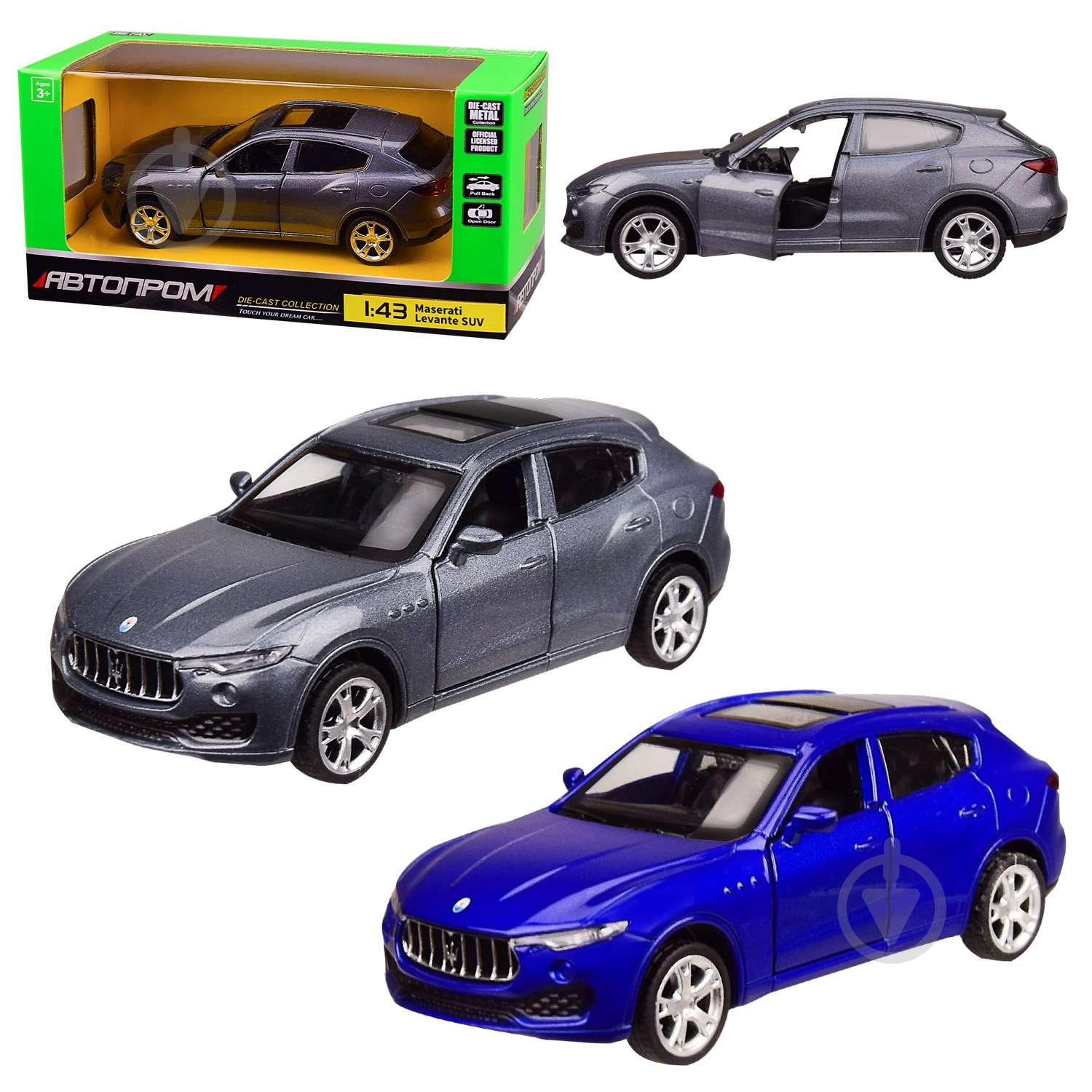 Мини-модель Автопром 1:43 4321 - фото 1