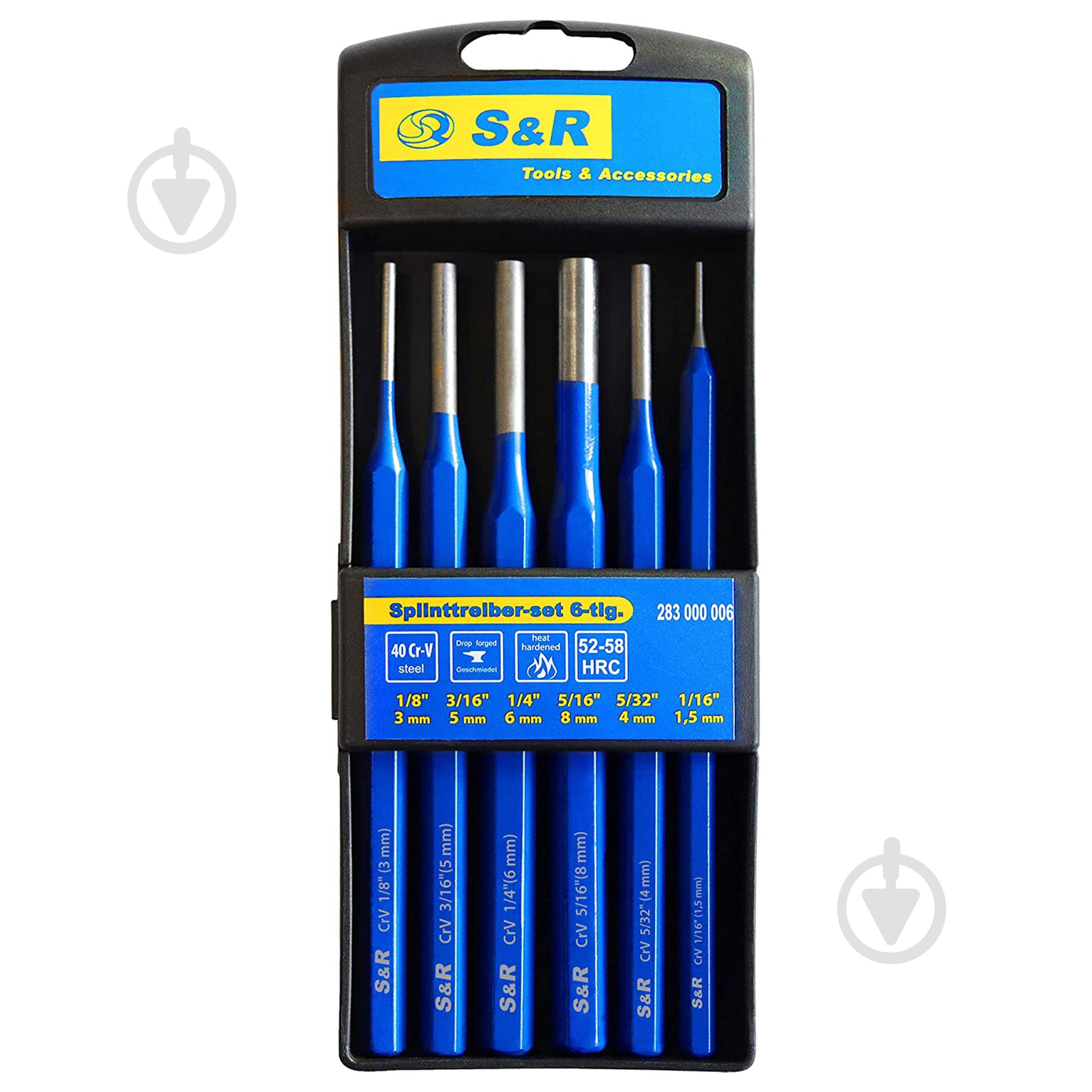 Набор пробойников S&R 283000006 - фото 1