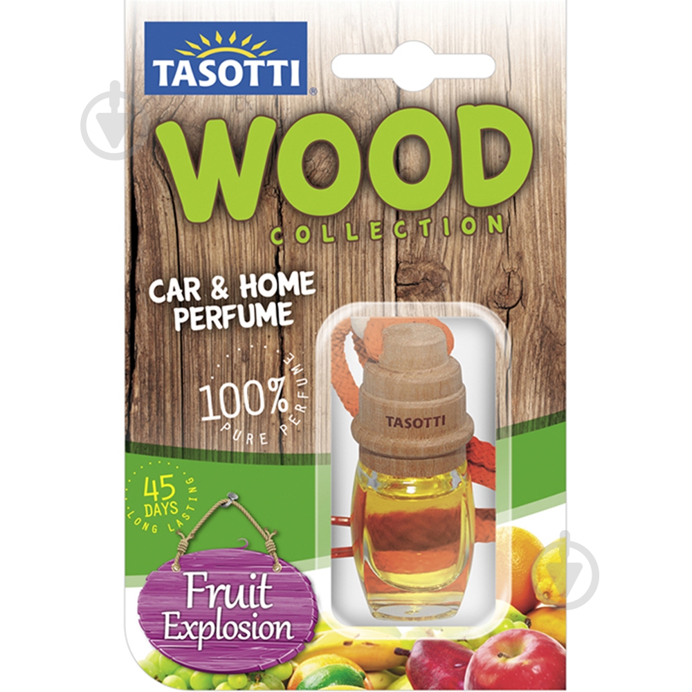 Ароматизатор подвесной Tasotti Wood Fruit 7 мл - фото 1