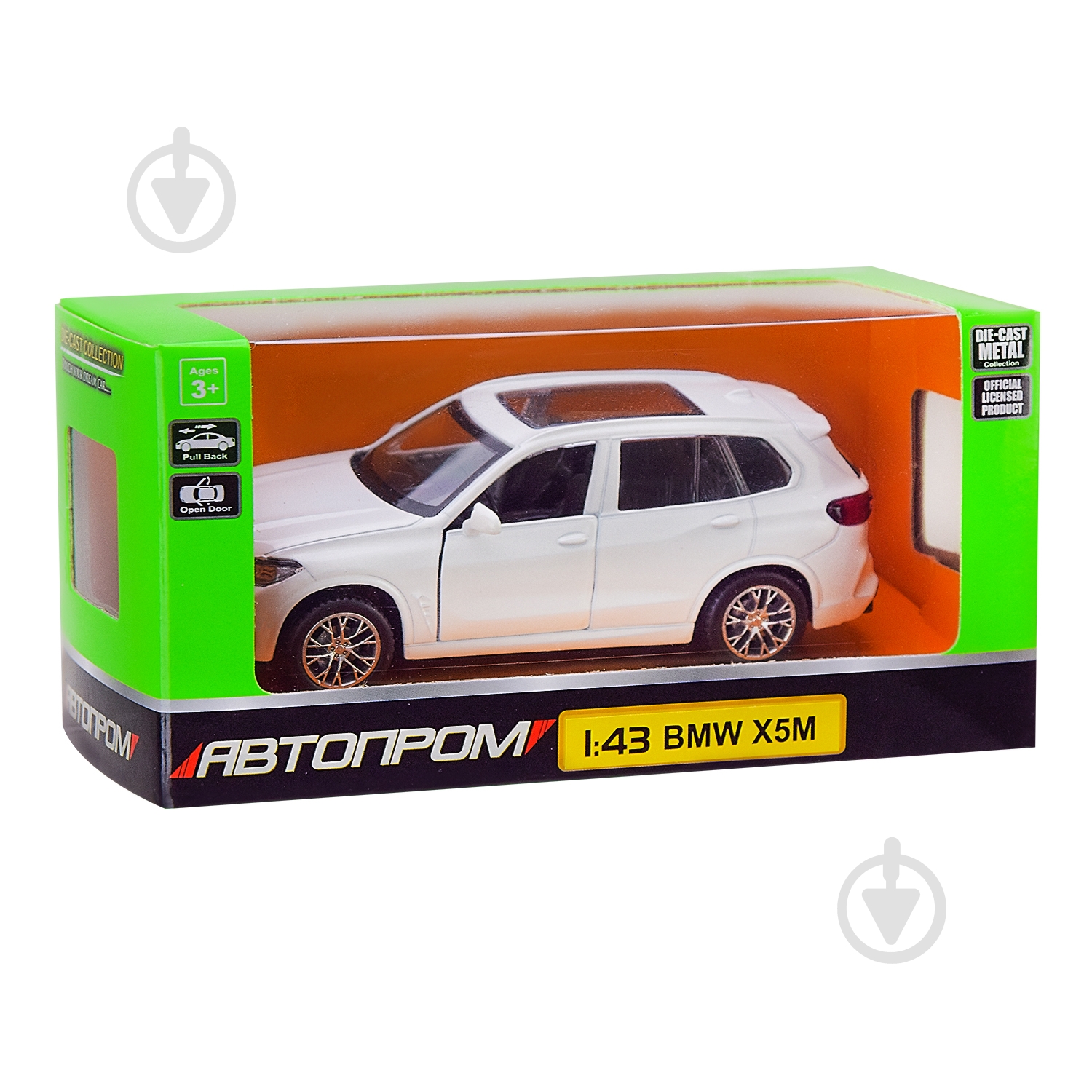 Мини-модель Автопром 1:43 BMW X5M 4370 - фото 4
