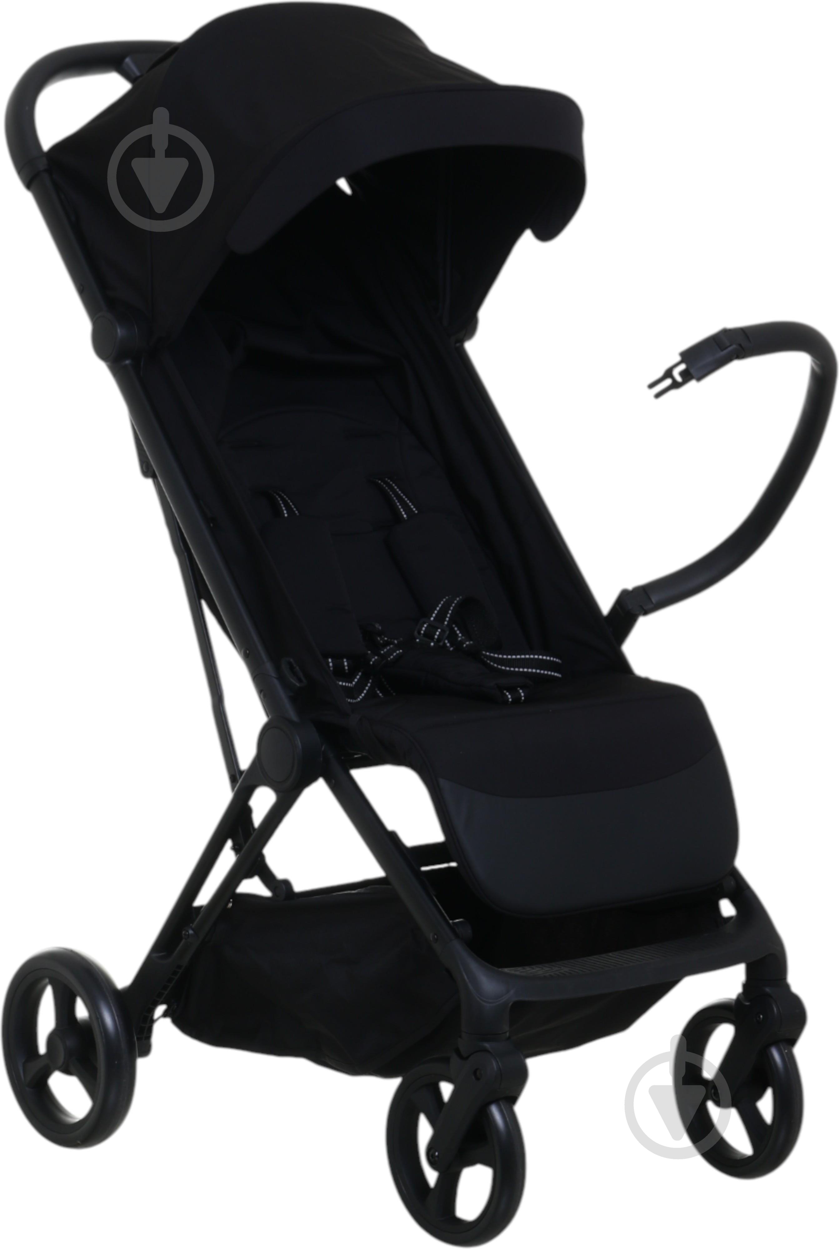 Коляска прогулочная Bambinelli Nova черный - фото 3 Коляска прогулочная Bambinelli Nova черный - фото 3