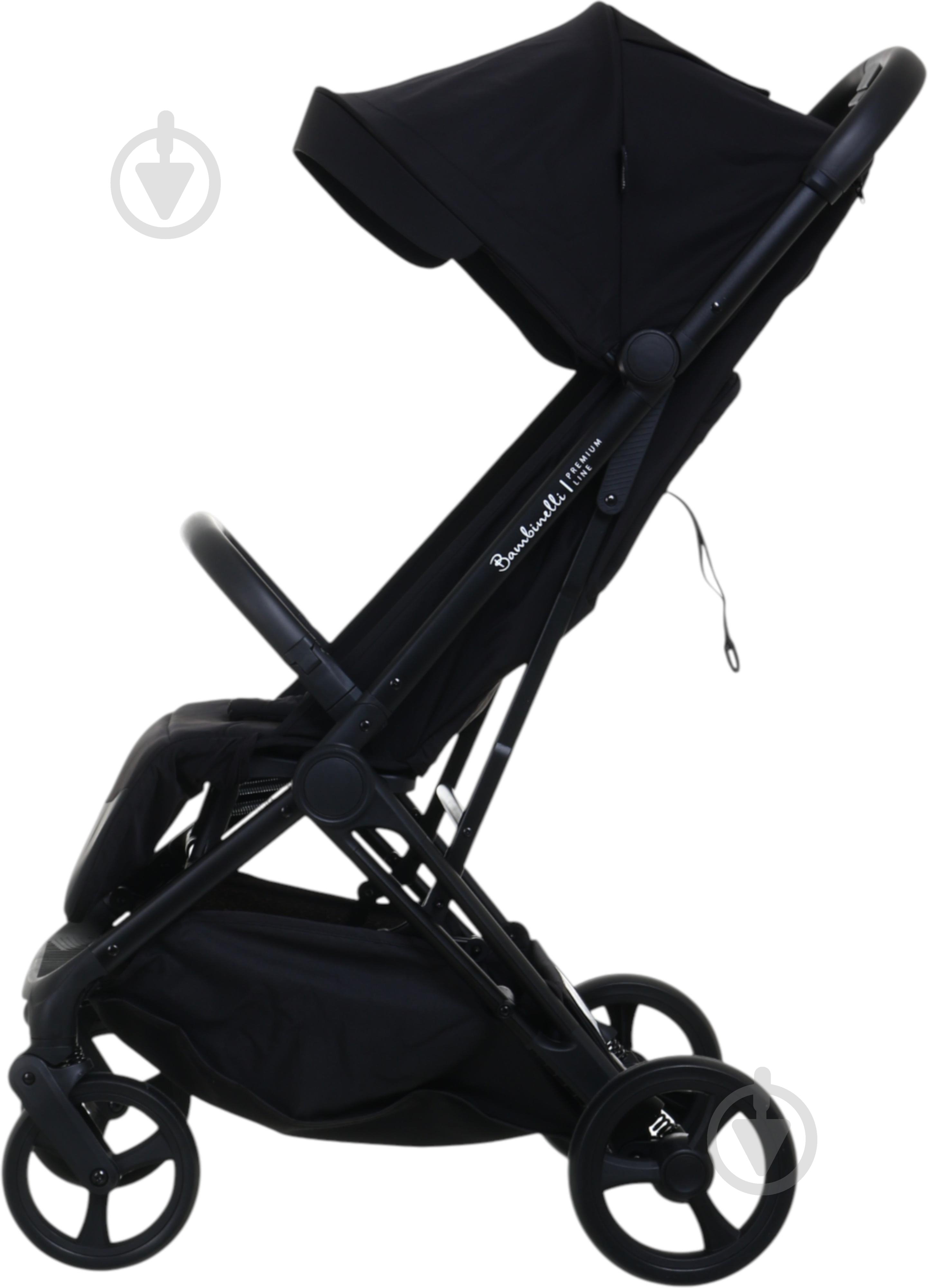 Коляска прогулочная Bambinelli Nova черный - фото 5 Коляска прогулочная Bambinelli Nova черный - фото 5