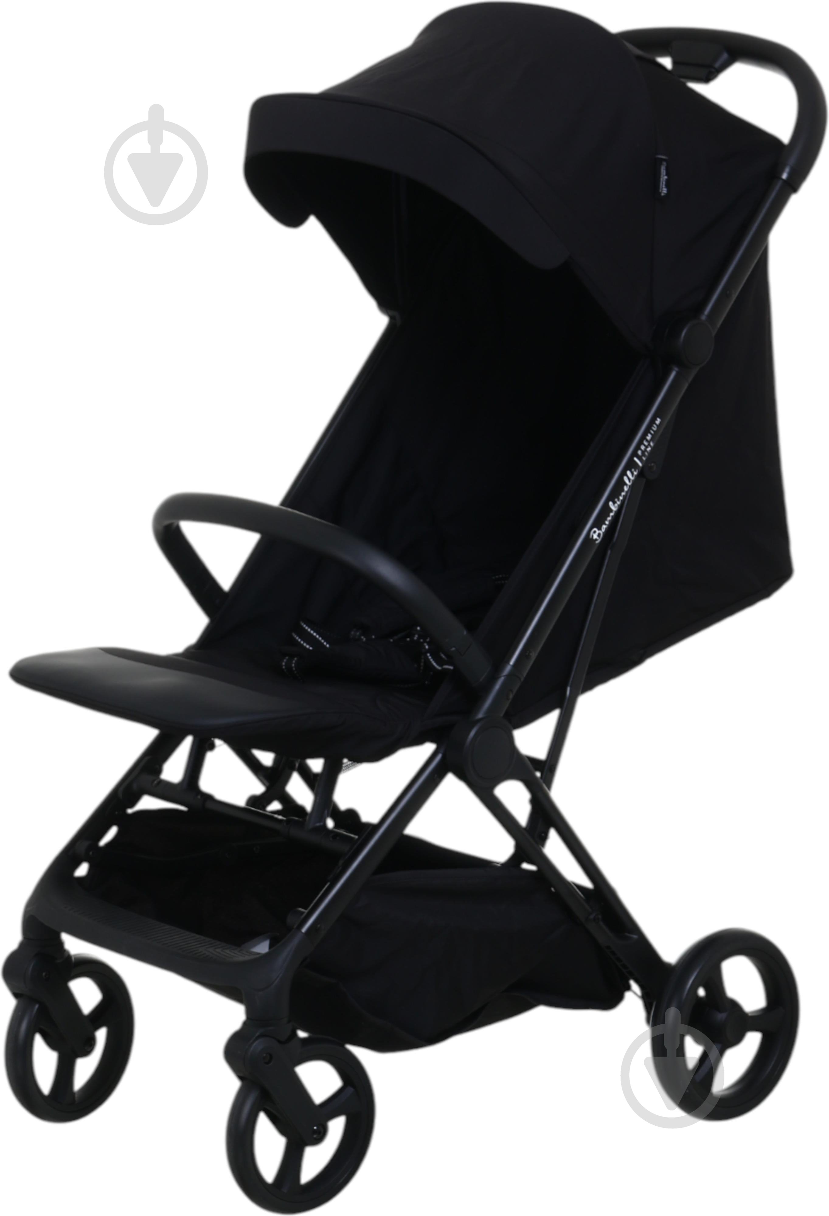 Коляска прогулочная Bambinelli Nova черный - фото 2 Коляска прогулочная Bambinelli Nova черный - фото 2
