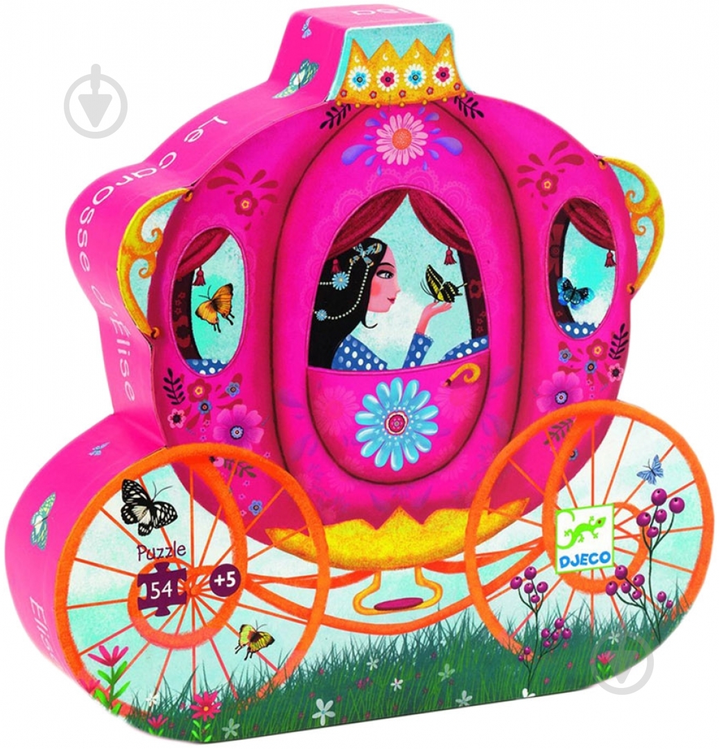 Пазл Djeco Карета Елізи 54 елементи DJ07254 - фото 1 Пазл Djeco Карета Елізи 54 елементи DJ07254 - фото 1