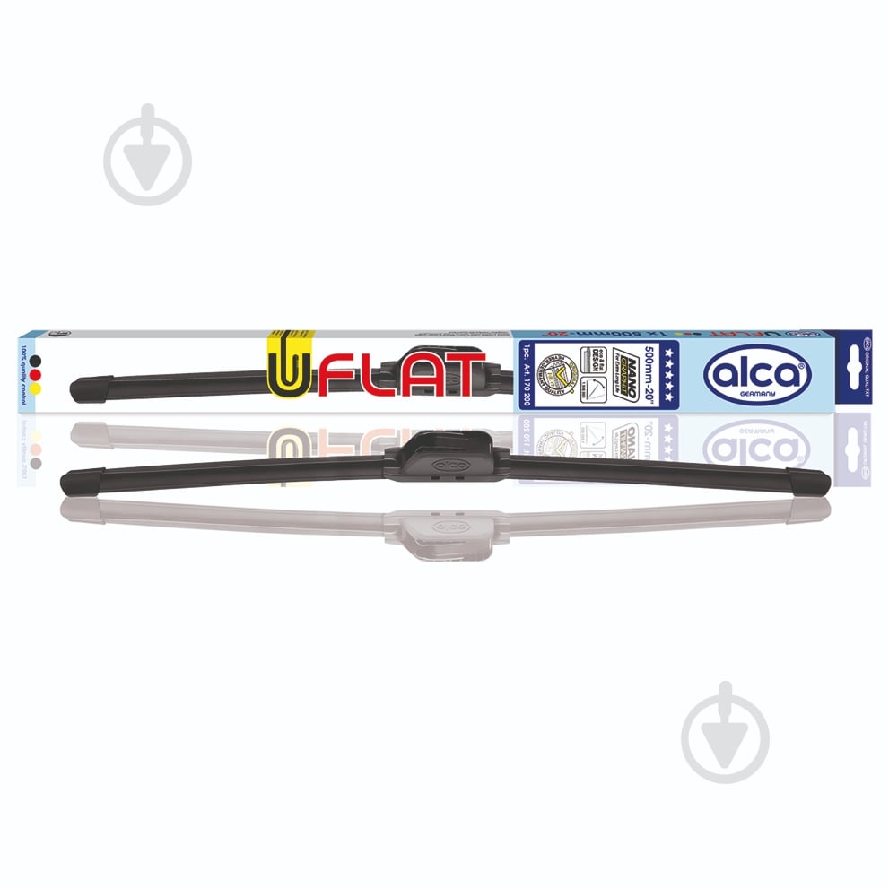 Щетка стеклоочистителя Alca U-FLAT 20" 500 мм 1 шт. - фото 1