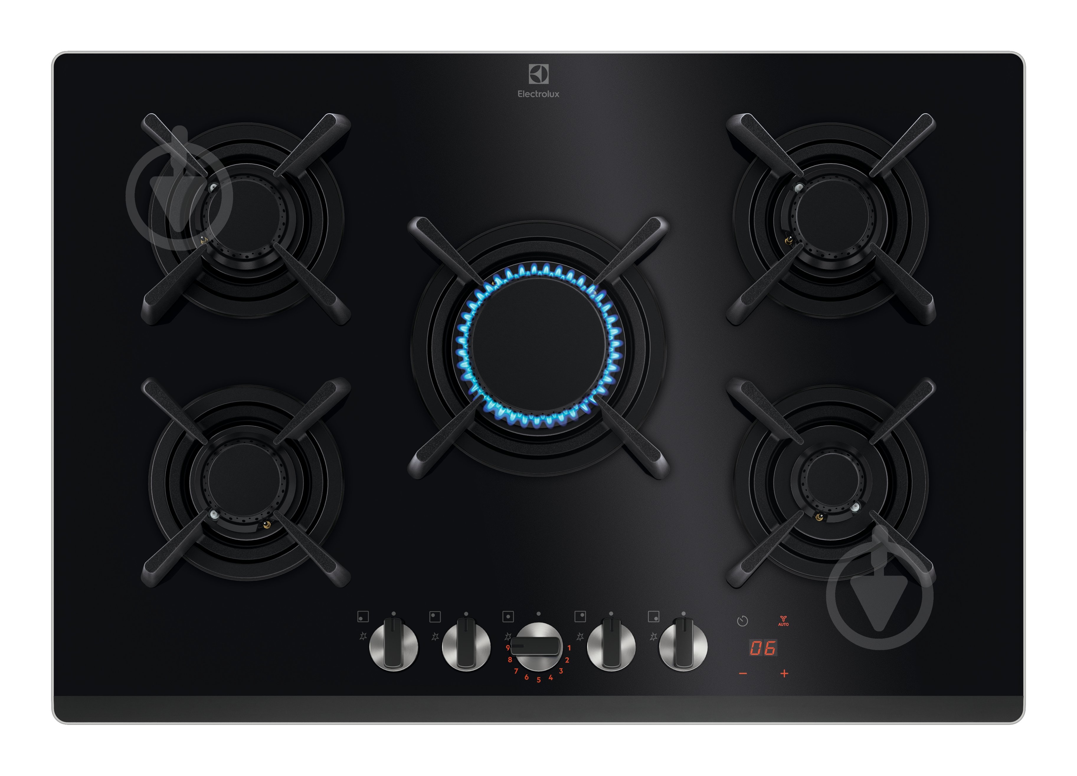 Варочная поверхность газовая Electrolux KGG753753K - фото 1 Варочная поверхность газовая Electrolux KGG753753K - фото 1