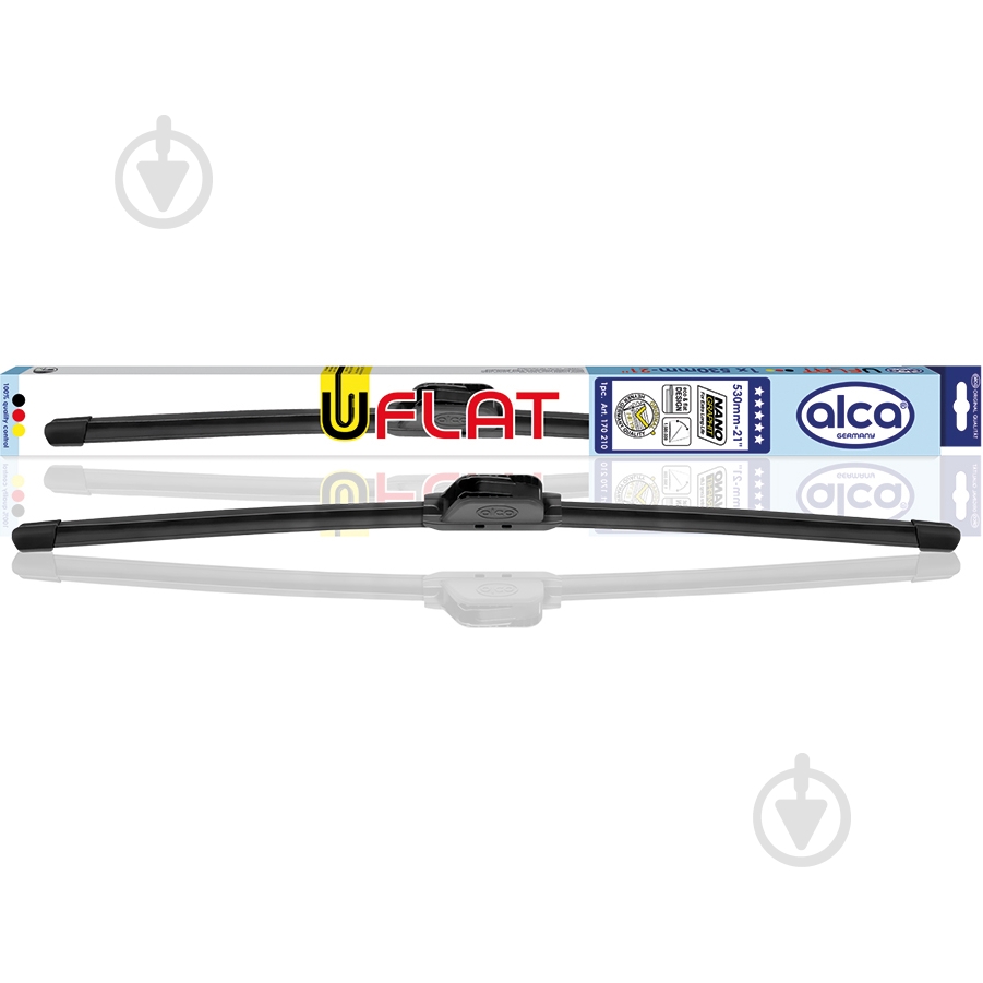 Щітка склоочисника Alca U-FLAT 21" 530 мм 1 шт. - фото 1