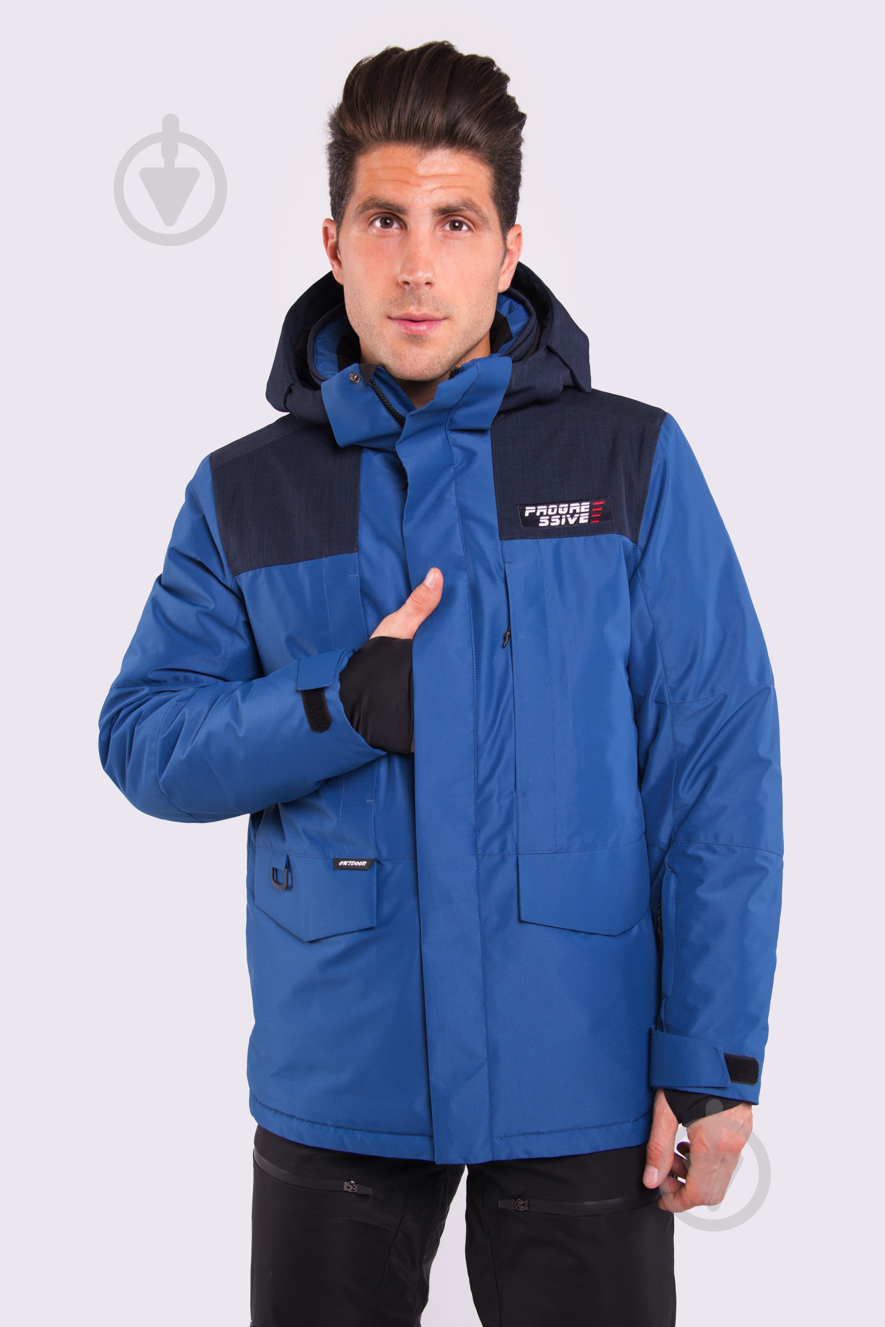 Куртка Avecs AV-70288/57 р.M синяя - фото 4