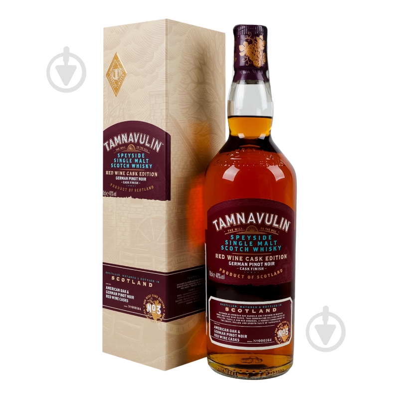 Виски Tamnavulin 40% Ger Pinot Noir 0,7 л - фото 1