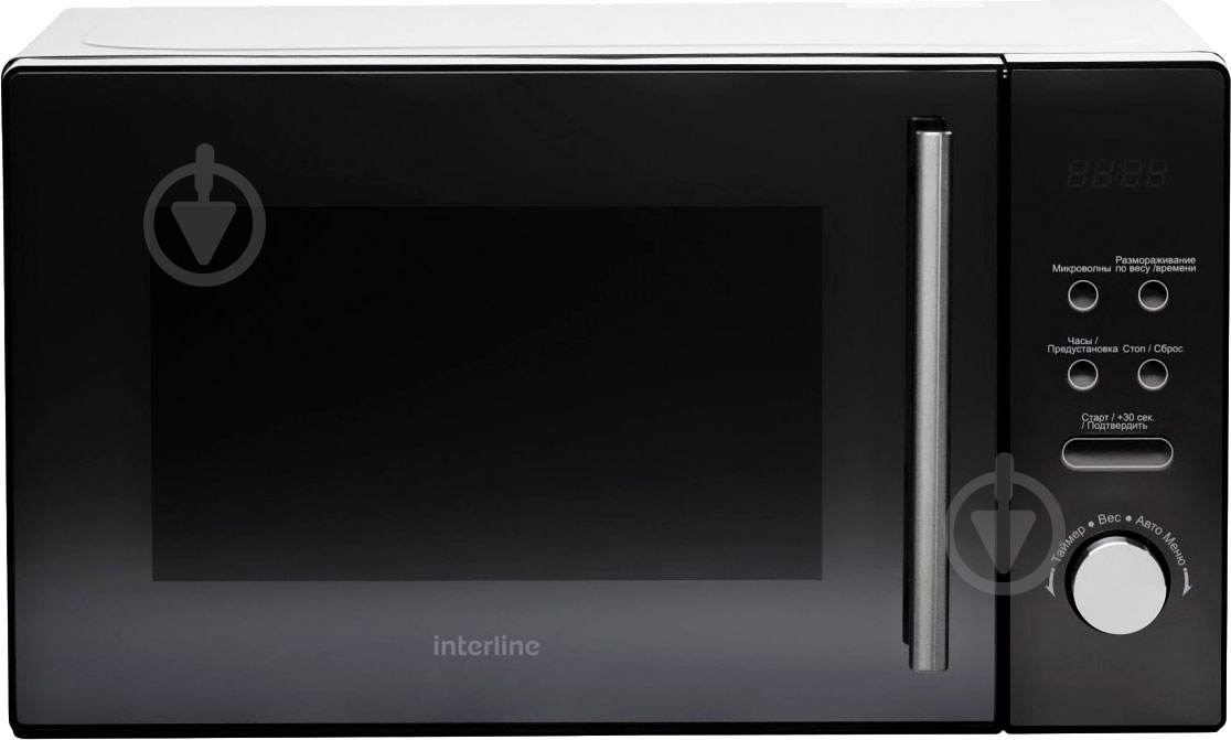 Микроволновая печь Interline IMW 205 M/BK - фото 1