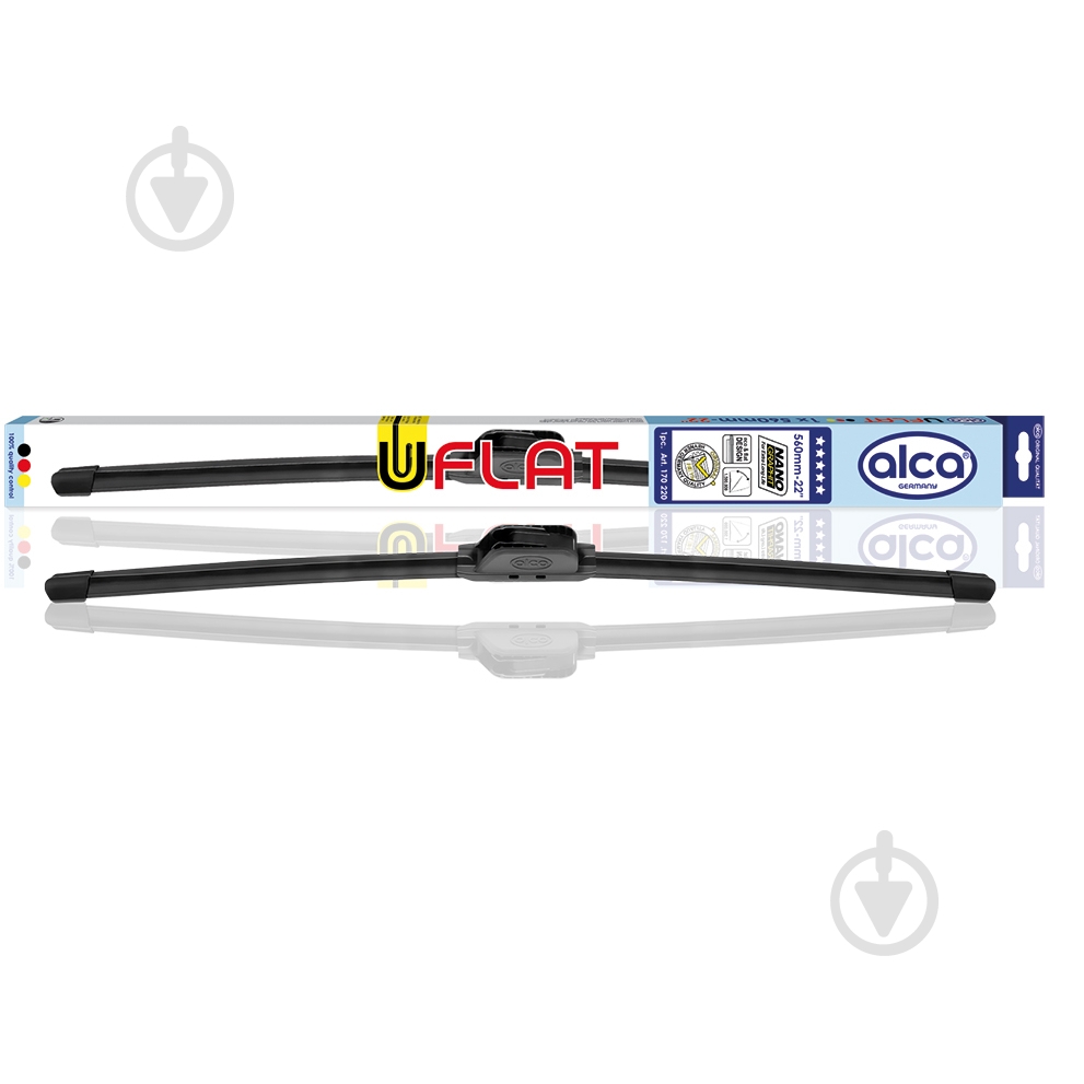 Щетка стеклоочистителя Alca U-FLAT 22" 560 мм 1 шт. - фото 1