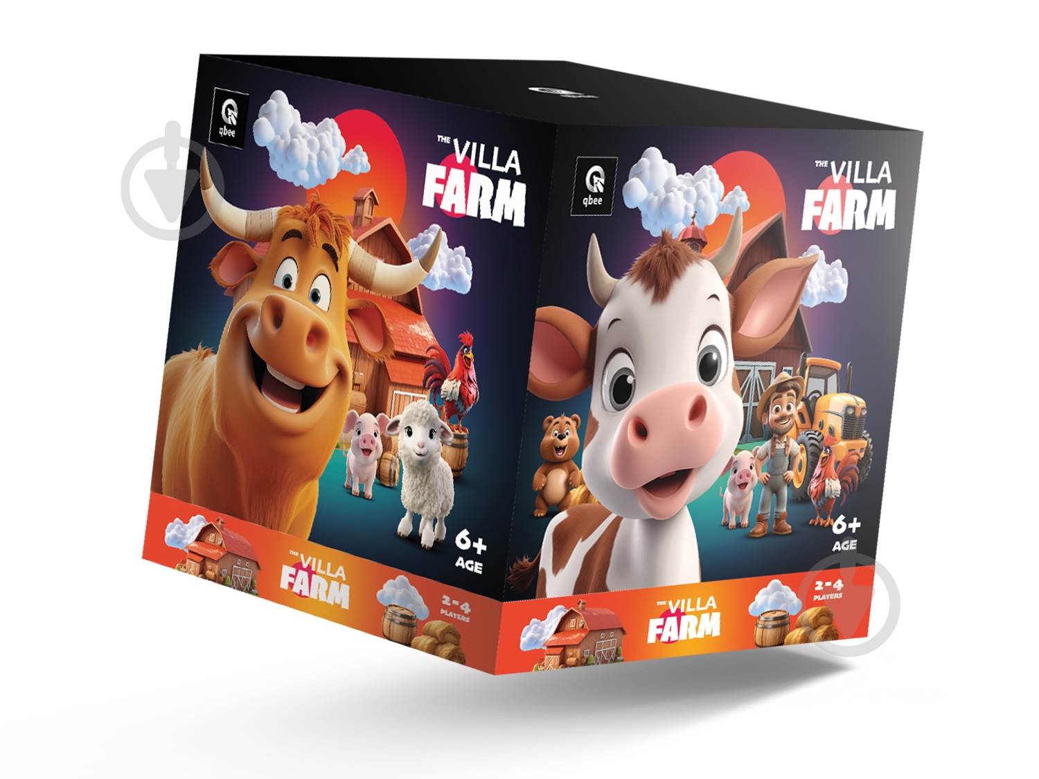 Игра настольная qbee The Villa Farm QB701-006 - фото 2 Игра настольная qbee The Villa Farm QB701-006 - фото 2
