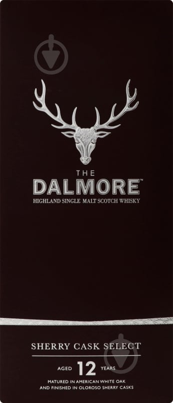 Виски Dalmore 43% 12YO Sherry cask select 0,7 л - фото 8