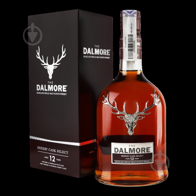 Виски Dalmore 43% 12YO Sherry cask select 0,7 л - фото 2