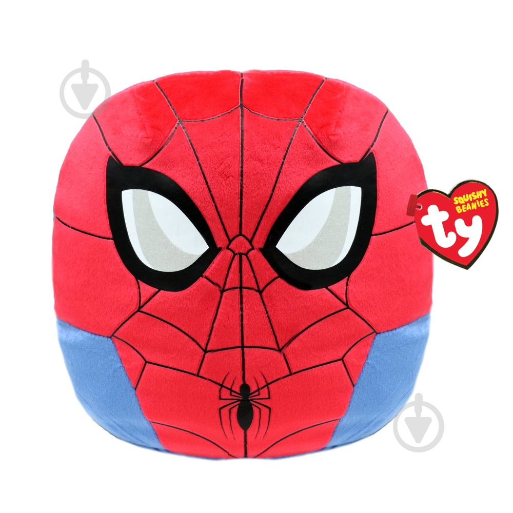 М'яка іграшка TY SQUISH-A-BOOS SPIDERMAN червоний 39254 - фото 1