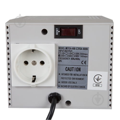 Стабилизатор напряжения Powercom TCA-600 - фото 3