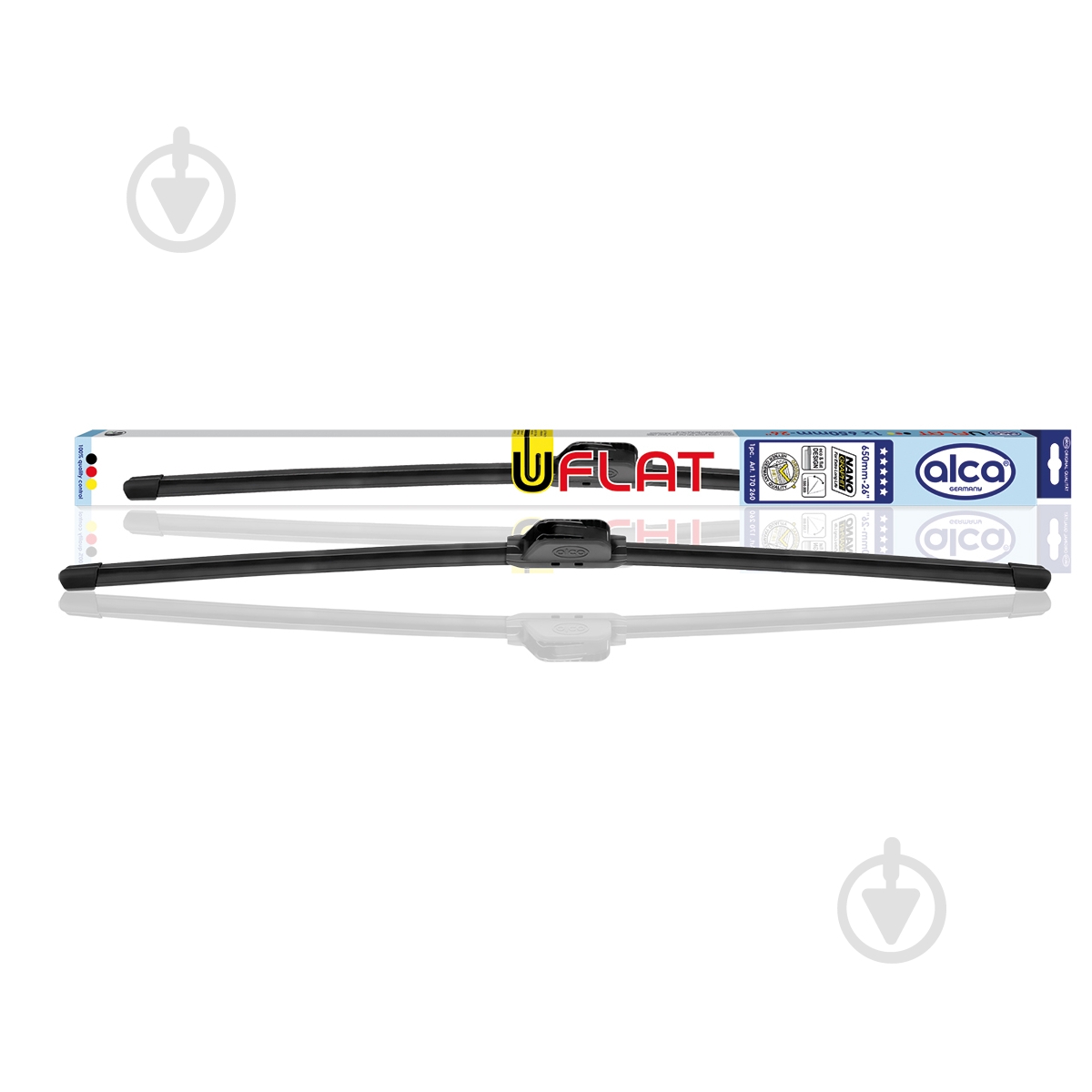 Щетка стеклоочистителя Alca U-FLAT 26" 650 мм 1 шт. - фото 1