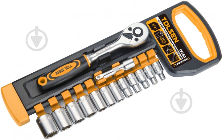 Набор ручного инструмента Tolsen 14 шт. 15150 - фото 1 Набор ручного инструмента Tolsen 14 шт. 15150 - фото 1