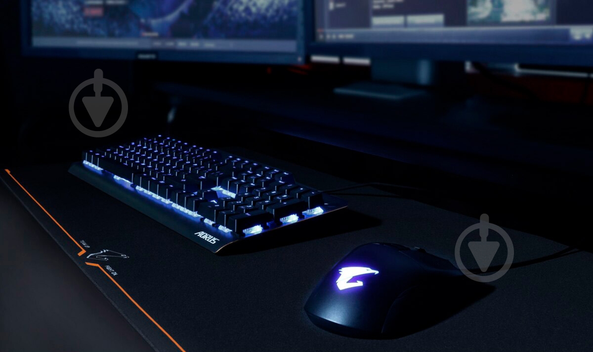 Коврик для мышки Gigabyte Spl it-resistant (AORUS AMP900) - фото 11