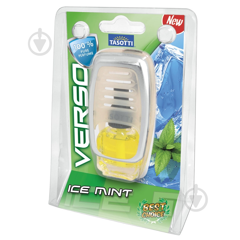 Ароматизатор на дефлектор Tasotti Verso Ice Mint 8 мл - фото 1