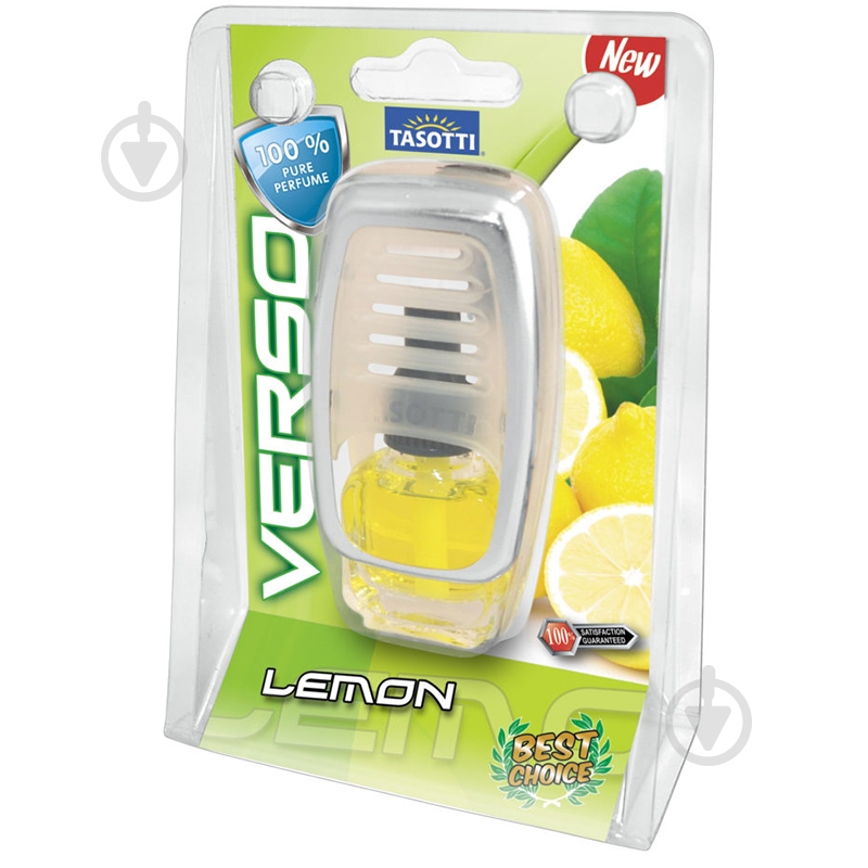 Ароматизатор на дефлектор Tasotti Verso Lemon 8 мл - фото 1