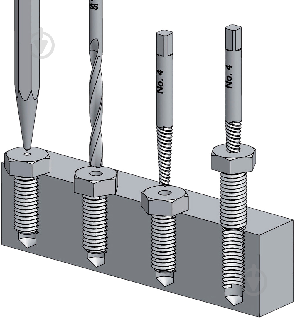 Набор экстракторов Tolsen Tolsen 5 шт. 33505 - фото 4