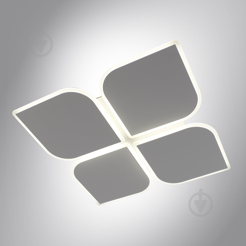 Люстра світлодіодна ESLLSE AERO 4F 70 Вт 455х455х57 мм 4x70 Вт LED-модуль білий 10457 - фото 1