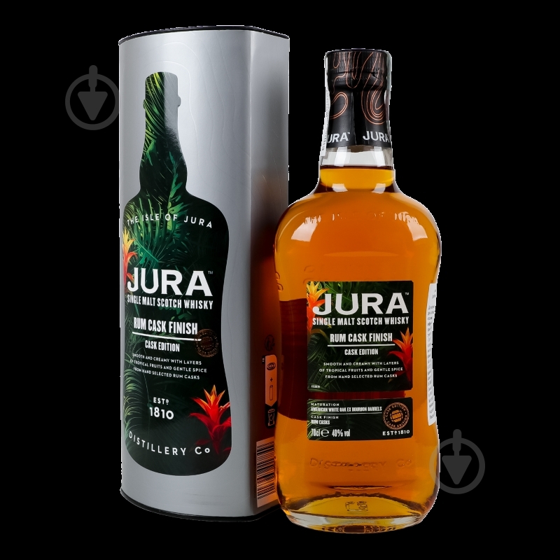 Виски Jura 40% Rum cask finish тубус 0,7 л - фото 10 Виски Jura 40% Rum cask finish тубус 0,7 л - фото 10