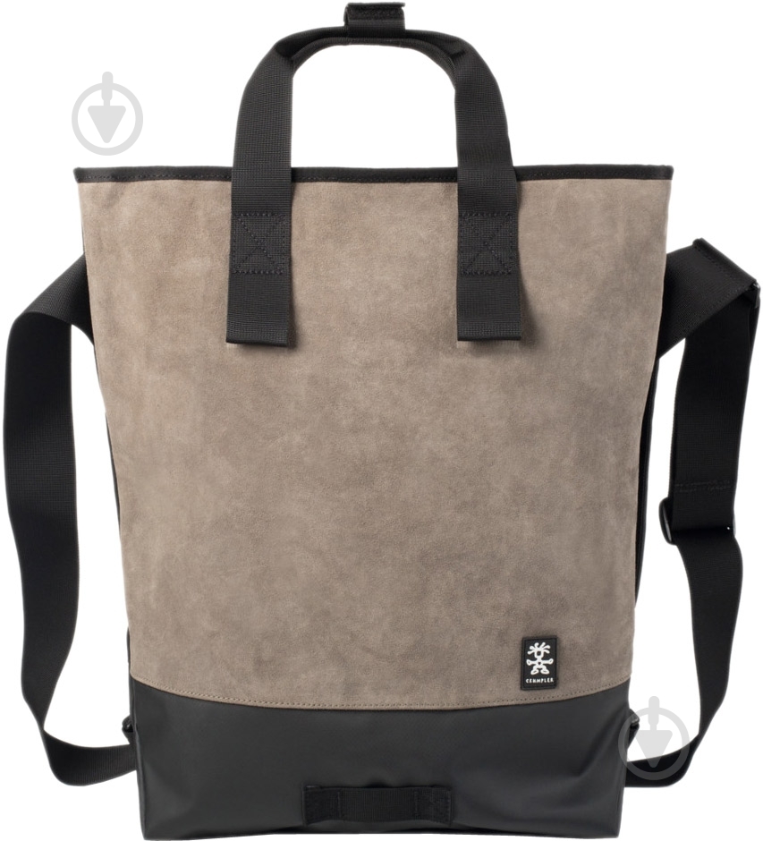 Сумка Crumpler Proper Roady Leather Messenger M 13.3" black/beige (PRYLM-M-001) - фото 1 Сумка Crumpler Proper Roady Leather Messenger M 13.3" black/beige (PRYLM-M-001) - фото 1