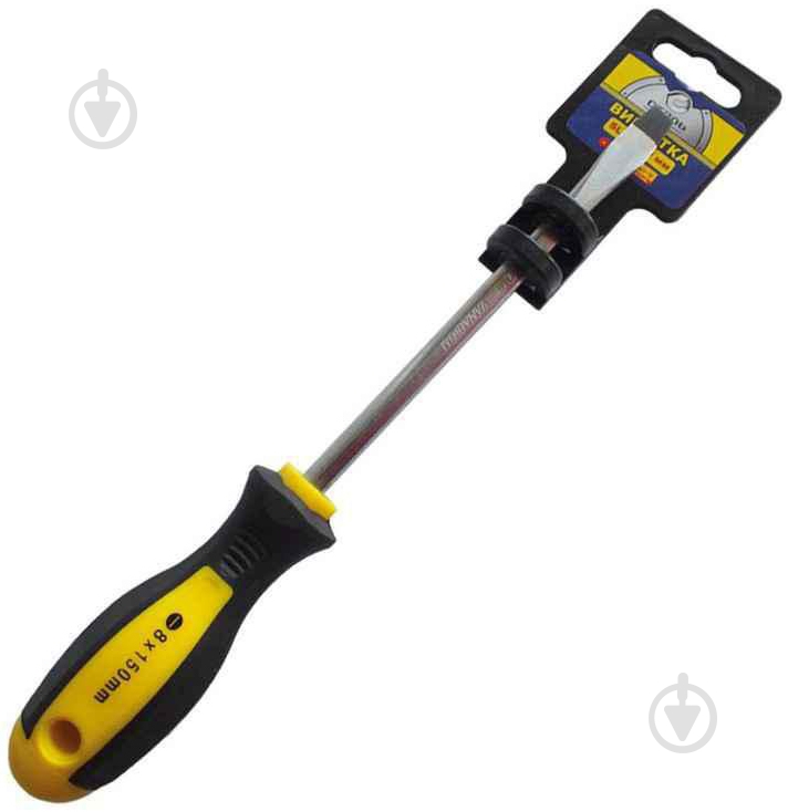 Отвертка Сталь SL3×75 мм 49015 - фото 1