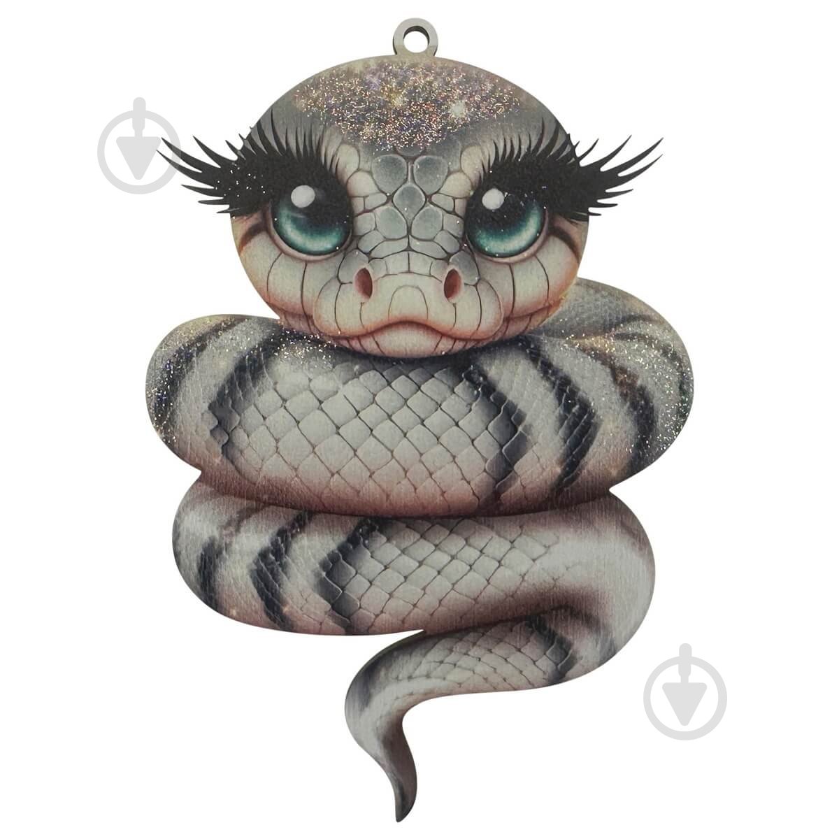 Подвеска MIS LT Змейка дерево 12 см - фото 5