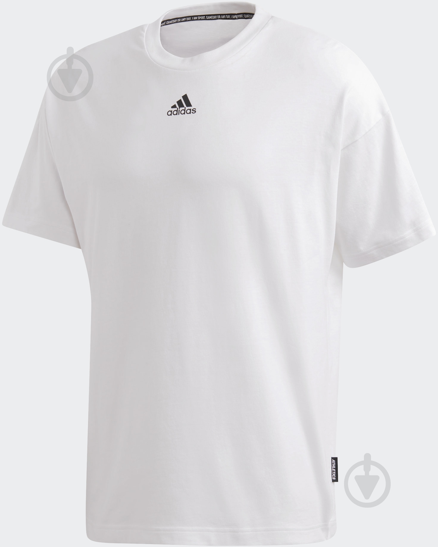Футболка Adidas M MH 3S Tee GC9057 р.M белый - фото 5