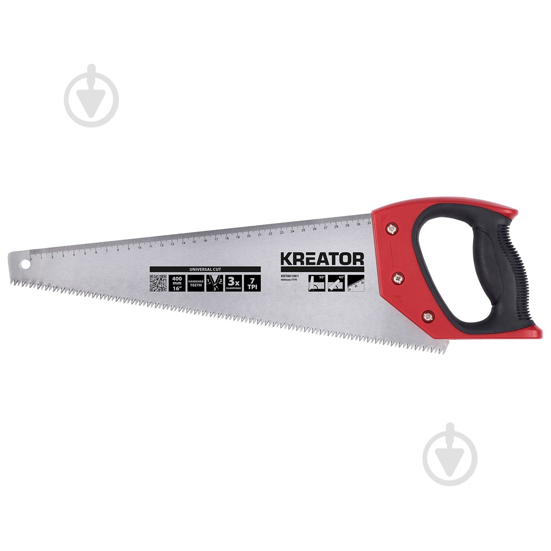 Пила по дереву 400 мм Kreator KRT801001 - фото 1