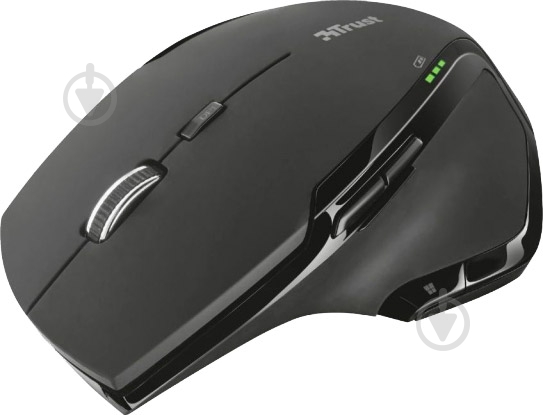 Мышь Trust Evo Wireless Optical Mouse black (21241) - фото 2