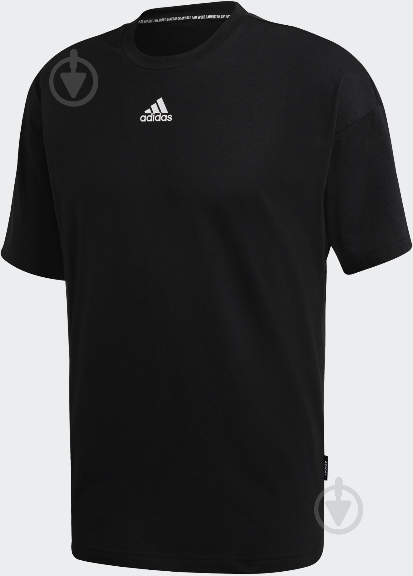 Футболка Adidas M MH 3S Tee GC9060 р.S черный - фото 5
