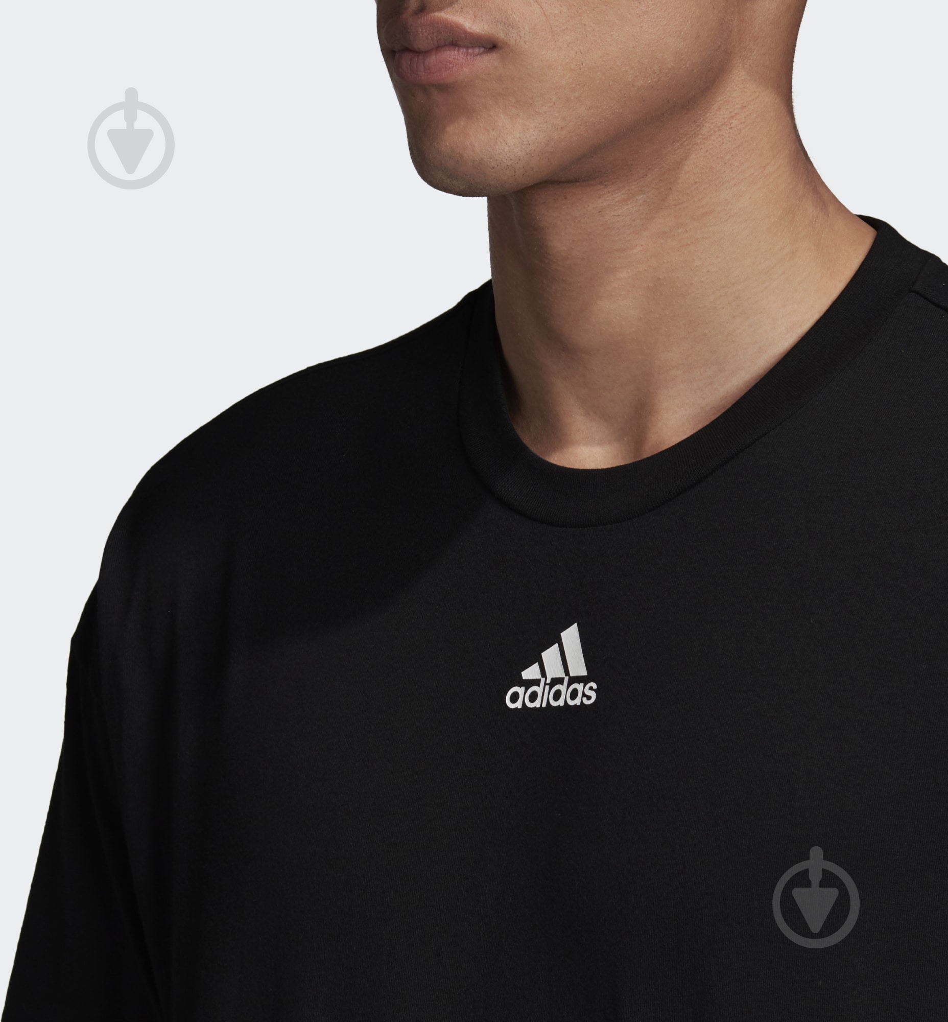 Футболка Adidas M MH 3S Tee GC9060 р.S черный - фото 7